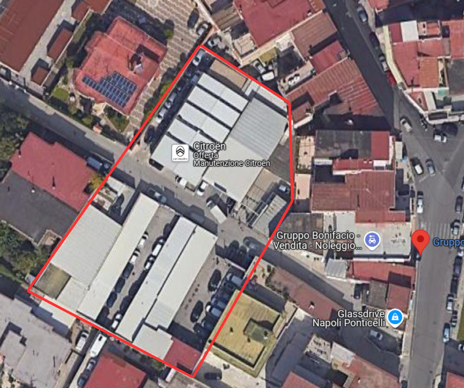 Mappa assistenza Napoli