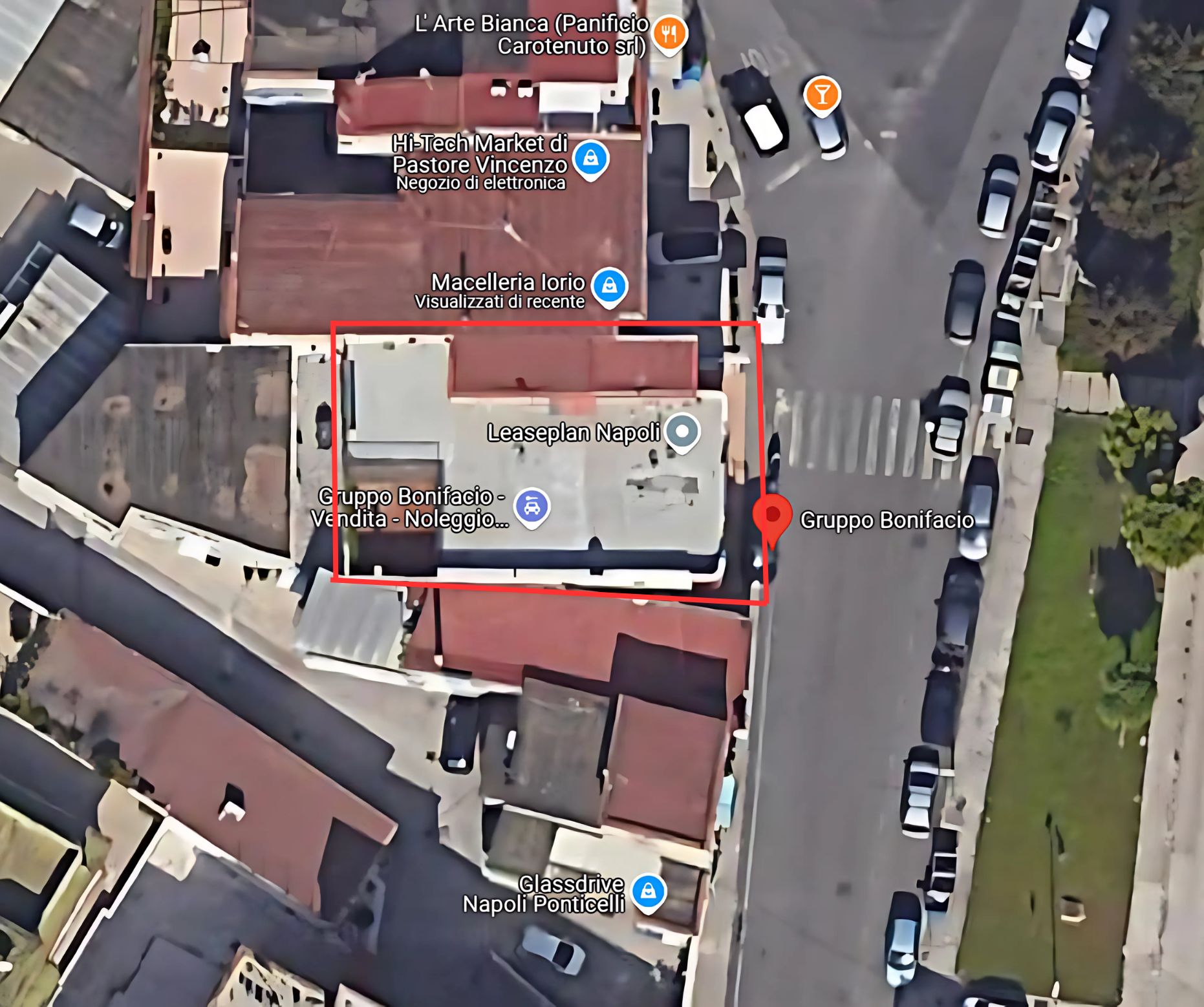 Mappa sede Napoli